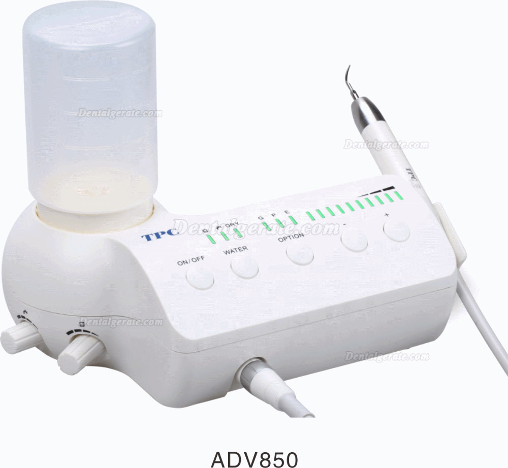 TPC ADV850-LED Dental LED UltraschallScaler mit Wasserflasche TPC ADV850-LED Dental LED UltraschallScaler mit Wasserflasche