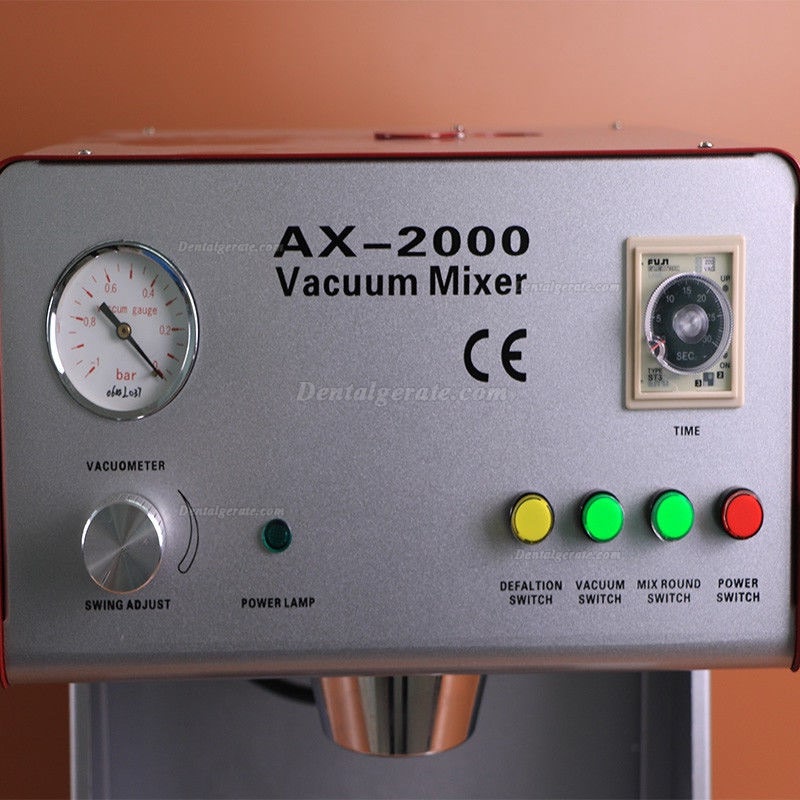 150W AX Dentallabor Vakuummischer Mischmaschine AX-2000B