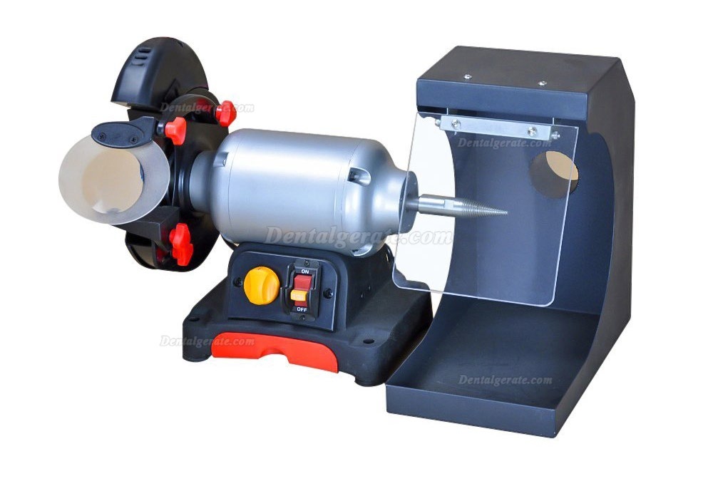 250W Dentallabor Polier und Schneidemaschine Stufenlose Geschwindigkeiten 3000 RPM AX-J1