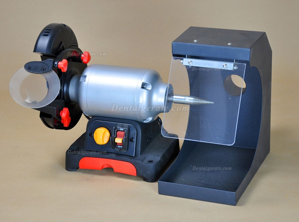250W Dentallabor Polier und Schneidemaschine Stufenlose Geschwindigkeiten 3000 RPM AX-J1