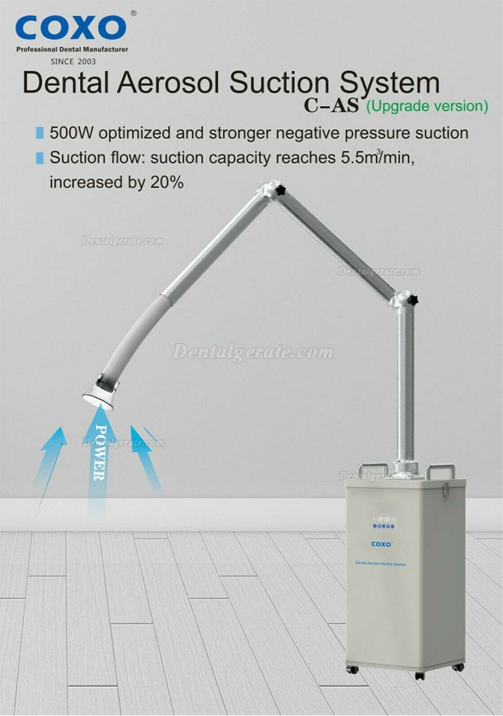 YUSENDENT® Upgrade-Version Externe orale Aerosol Absaugung mit UV-Desinfektion YUSENDENT® Upgrade-Version Externe orale Aerosol Absaugung mit UV-Desinfektion