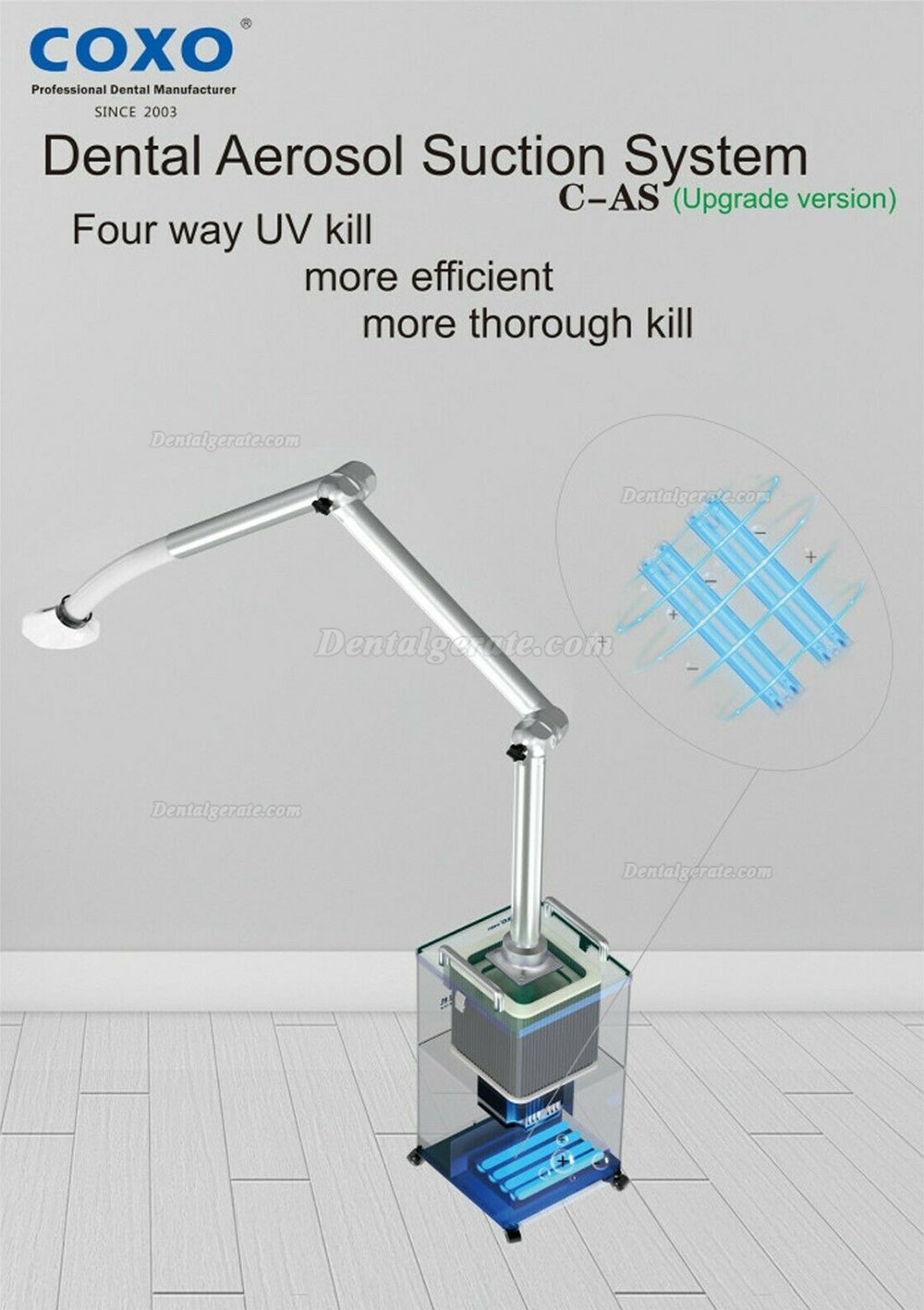YUSENDENT® Upgrade-Version Externe orale Aerosol Absaugung mit UV-Desinfektion YUSENDENT® Upgrade-Version Externe orale Aerosol Absaugung mit UV-Desinfektion