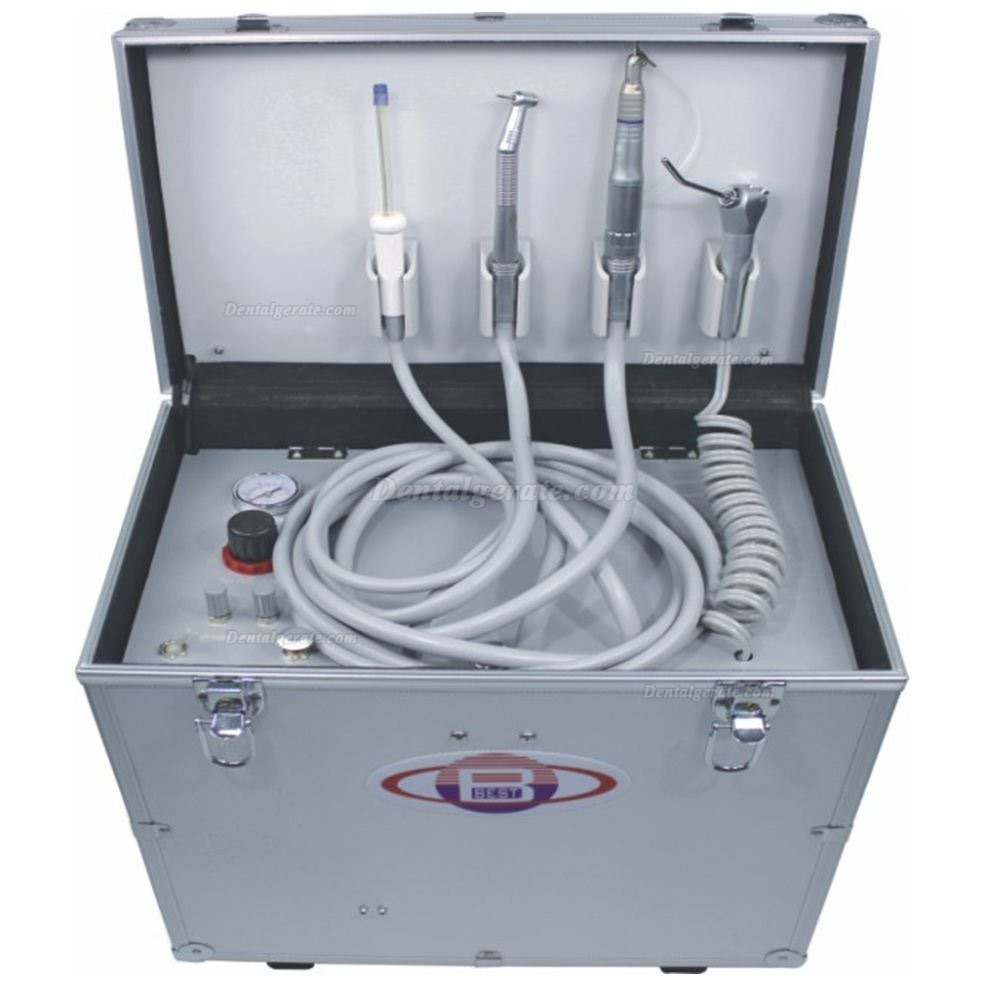 Best&reg; BD-402 Mobile Dentaleinheit + Kompressor +Saugsystem +Multifunktionsspritze
