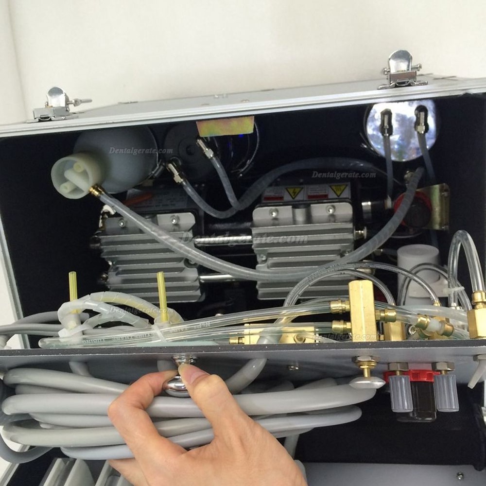 Best&reg; BD-402 Mobile Dentaleinheit + Kompressor +Saugsystem +Multifunktionsspritze