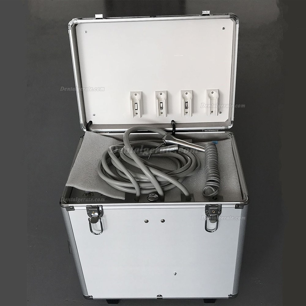 Best® Faseroptik BD-402B Mobile Dentaleinheit mit Rad Edelstahl-Einbaubecken und Wasserflaschen Best® Faseroptik BD-402B Mobile Dentaleinheit mit Rad Edelstahl-Einbaubecken und Wasserflaschen