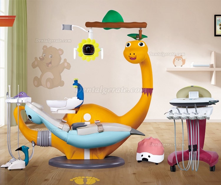Schöner pädiatrischer Zahnarztstuhl Dinosaurier Kinderzahnarztpraxis CE-zertifiziert BS-AYC5 Schöner pädiatrischer Zahnarztstuhl Dinosaurier Kinderzahnarztpraxis CE-zertifiziert BS-AYC5