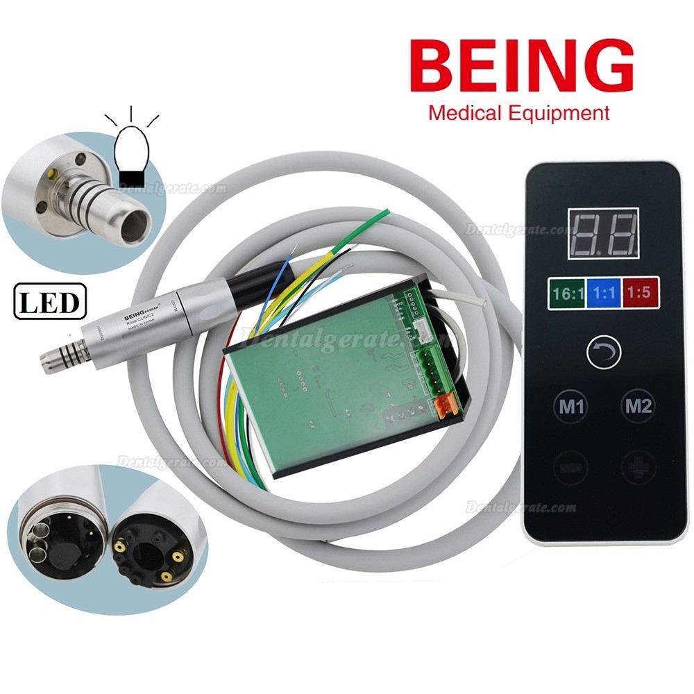 BEING ROSE R4000 Eingebauter B&uuml;rstenloser Mikromotor Zahnmedizin
