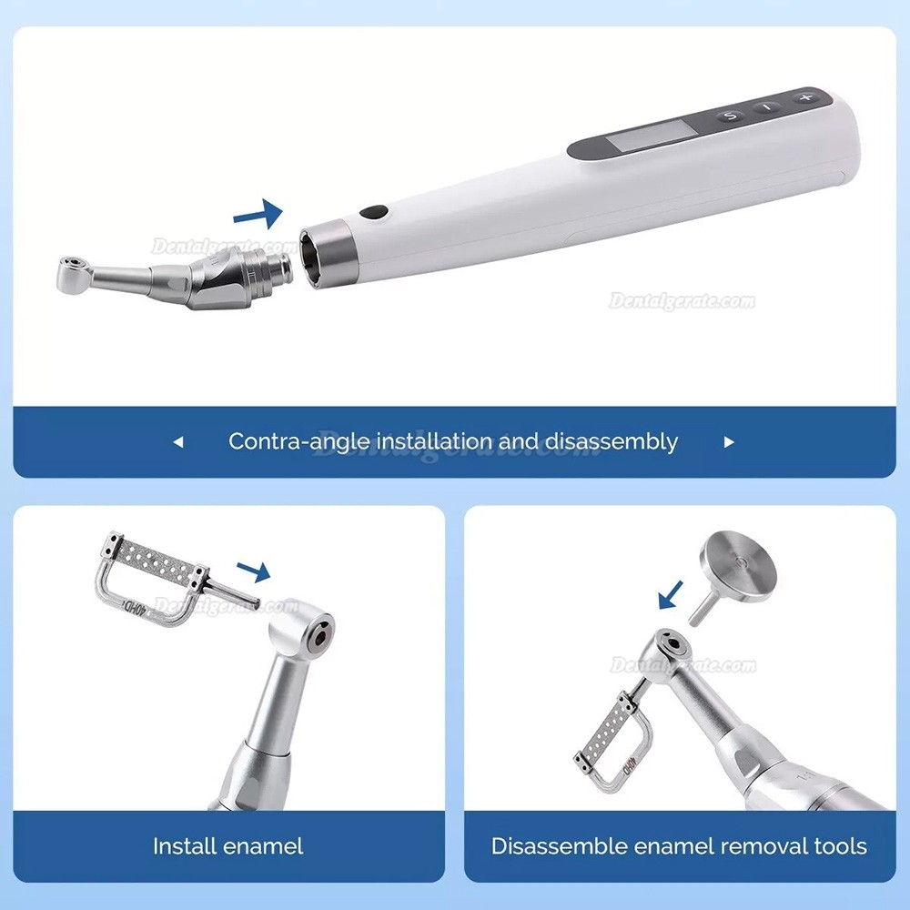Betterway IPR 2000 Dental Elektro Kieferorthop&auml;die Handst&uuml;ck, Interproximales IPR Kit mit 5 Streifen