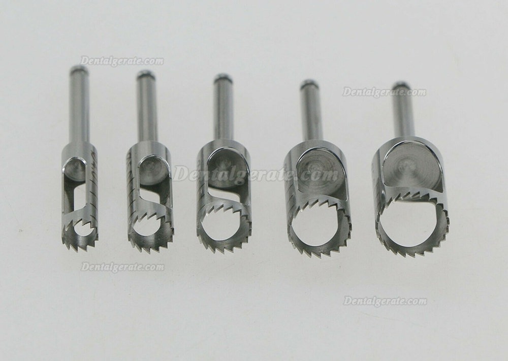 5Pcs/Kit Trephine Zahnimplanatat Chirurgie Knochentransplantationsbohrer Chirurgischer Bohrer & Halter 5Pcs/Kit Trephine Zahnimplanatat Chirurgie Knochentransplantationsbohrer Chirurgischer Bohrer & Halter