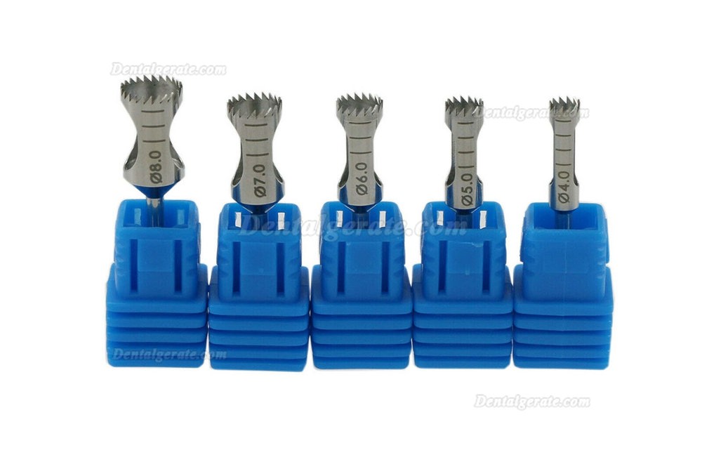 5Pcs/Kit Trephine Zahnimplanatat Chirurgie Knochentransplantationsbohrer Chirurgischer Bohrer & Halter 5Pcs/Kit Trephine Zahnimplanatat Chirurgie Knochentransplantationsbohrer Chirurgischer Bohrer & Halter