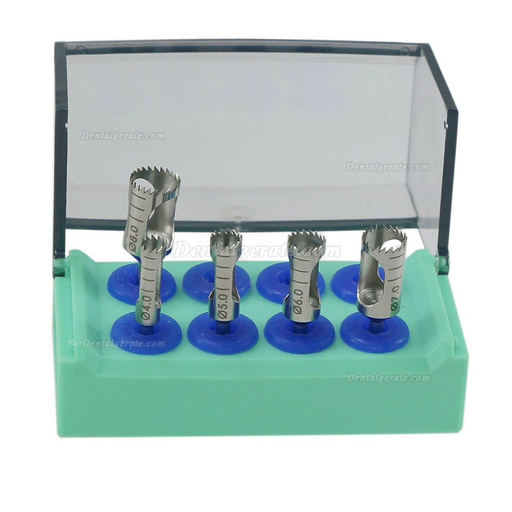 5Pcs/Kit Trephine Zahnimplanatat Chirurgie Knochentransplantationsbohrer Chirurgischer Bohrer & Halter 5Pcs/Kit Trephine Zahnimplanatat Chirurgie Knochentransplantationsbohrer Chirurgischer Bohrer & Halter