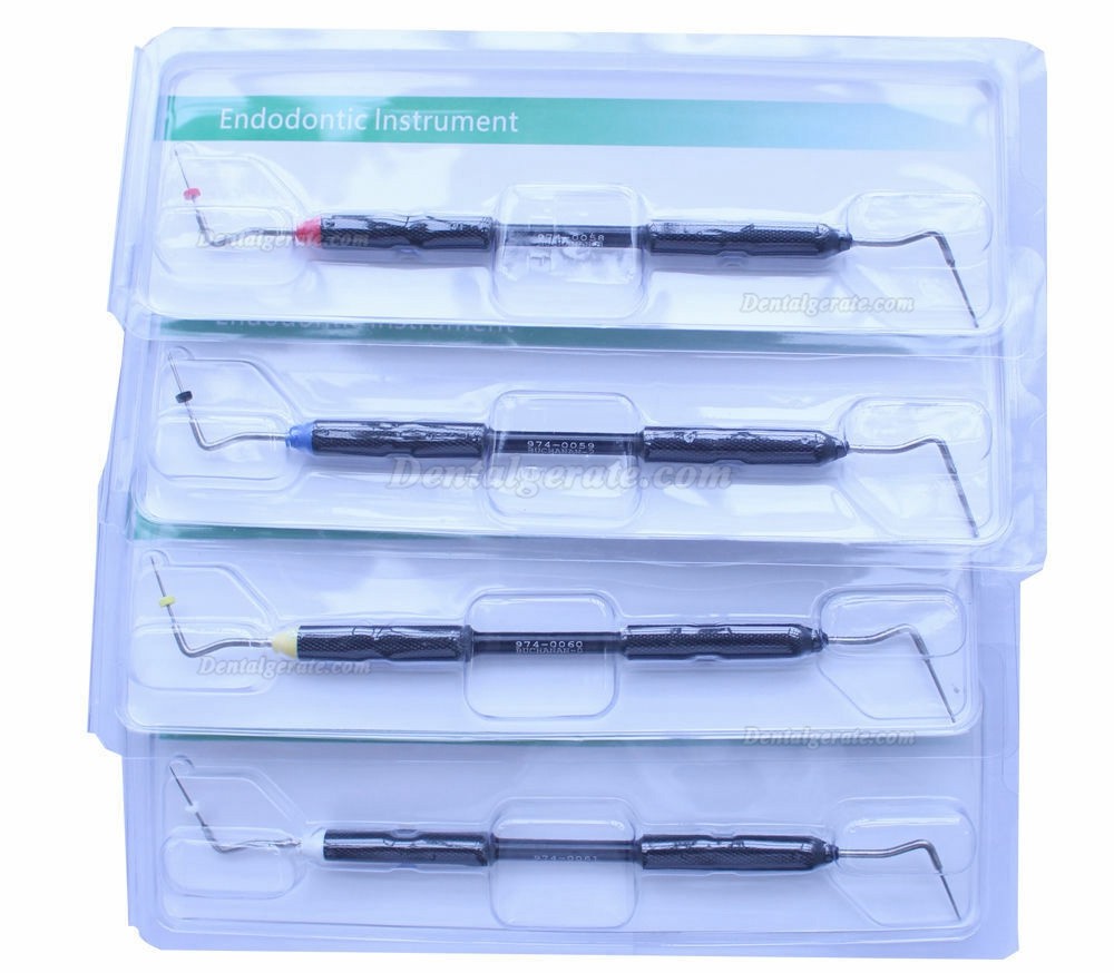 Dentaler Endodontischer Handstopfer Niti Endo Plugger Kit, 4 optionale Gr&ouml;&szlig;en