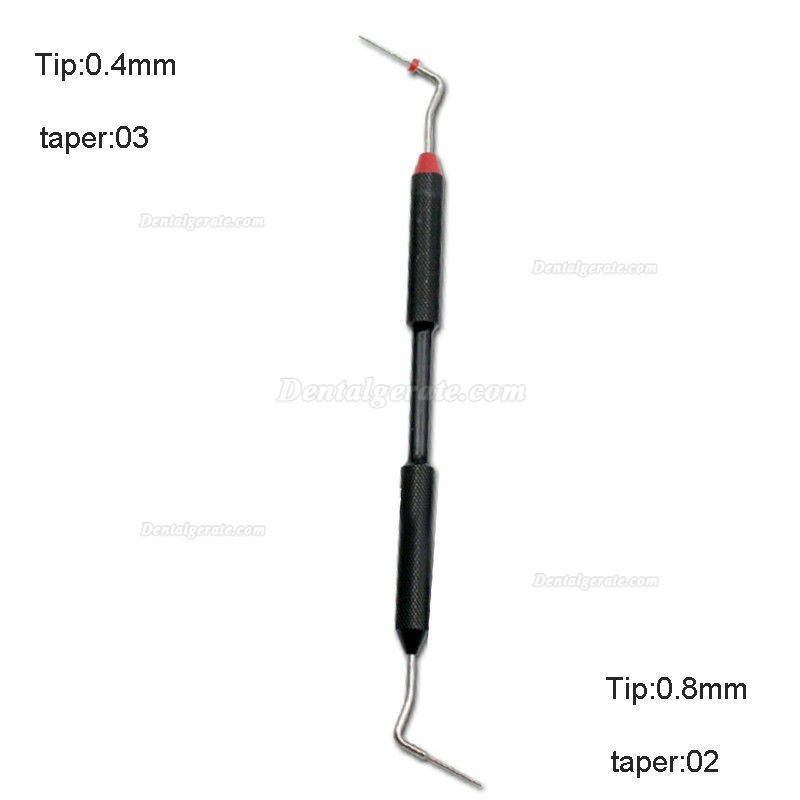 Dentaler Endodontischer Handstopfer Niti Endo Plugger Kit, 4 optionale Gr&ouml;&szlig;en