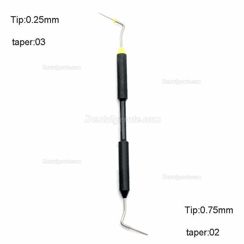 Dentaler Endodontischer Handstopfer Niti Endo Plugger Kit, 4 optionale Gr&ouml;&szlig;en
