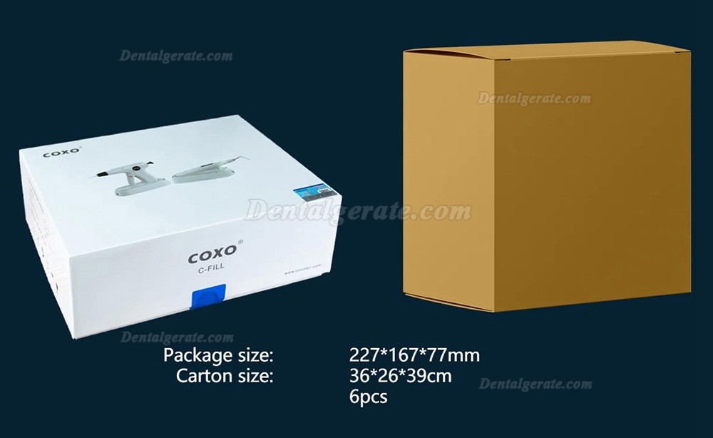 COXO Yusendent C-fill Mini Zahnheilkunde Guttapercha Obturationssystem (Obturationspistole + Obturationsstift)