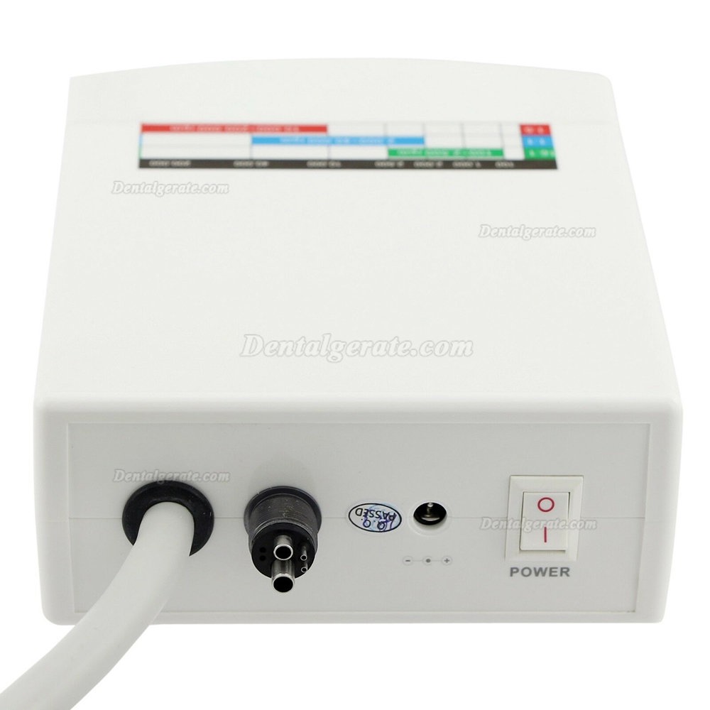 YUSENDENT&reg; C-PUMA Dentalelektromotor + COXO CX235C7-1 1:5 Glasfaser Rotes Winkelst&uuml;ck