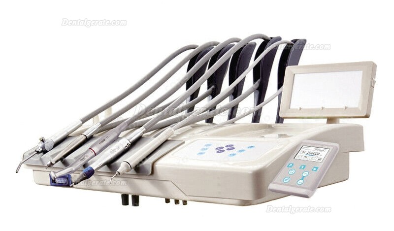 YUSENDENT C-PUMA INT+ Dental Eingebauter Elektromotor + CX235C7-1 1:5 Glasfaser Rotes Winkelstück YUSENDENT C-PUMA INT+ Dental Eingebauter Elektromotor + CX235C7-1 1:5 Glasfaser Rotes Winkelstück