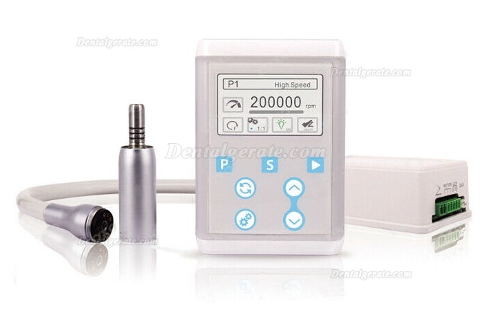 YUSENDENT C-PUMA INT+ Dental Eingebauter Elektromotor + CX235C7-1 1:5 Glasfaser Rotes Winkelstück YUSENDENT C-PUMA INT+ Dental Eingebauter Elektromotor + CX235C7-1 1:5 Glasfaser Rotes Winkelstück