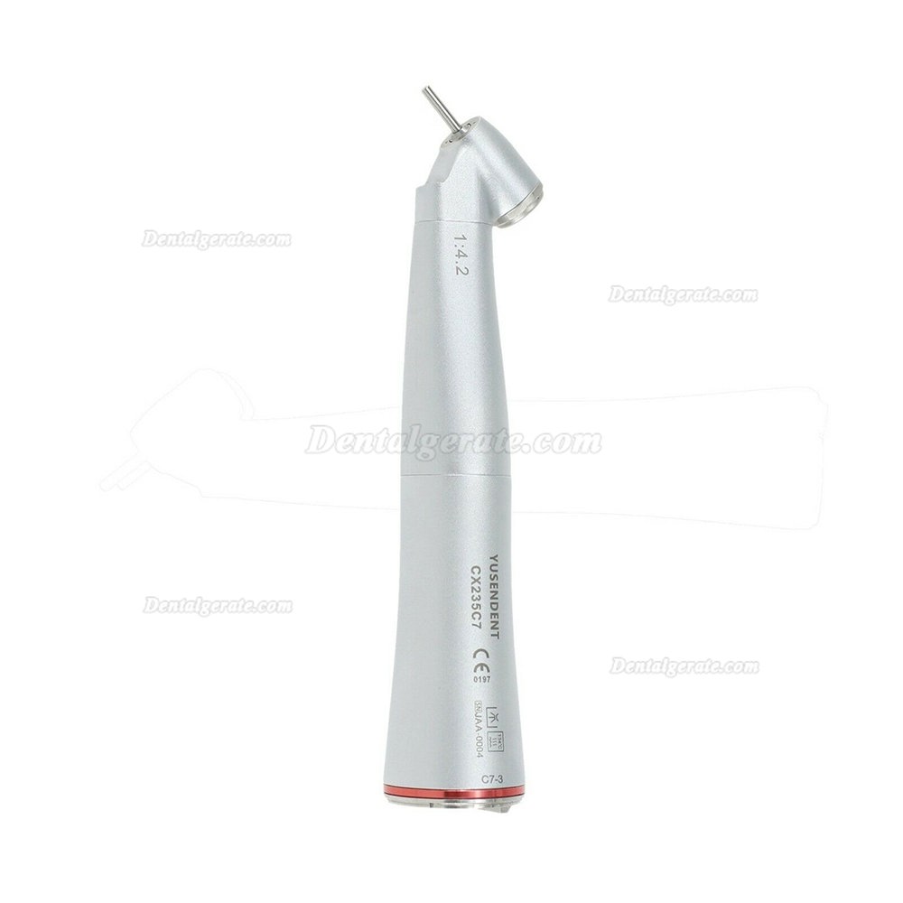 YUSENDENT® C-PUMA Elektromotor Zahnarzt + COXO CX235C7-3 1: 4.2 45° Glasfaser Rotes Winkelstück YUSENDENT® C-PUMA Elektromotor Zahnarzt + COXO CX235C7-3 1: 4.2 45° Glasfaser Rotes Winkelstück