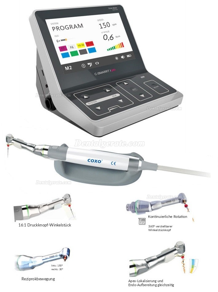 YUSENDENT C-SMART-I Pro Endodontische Motor Wurzelkanal Behandlung Ausr&uuml;stung