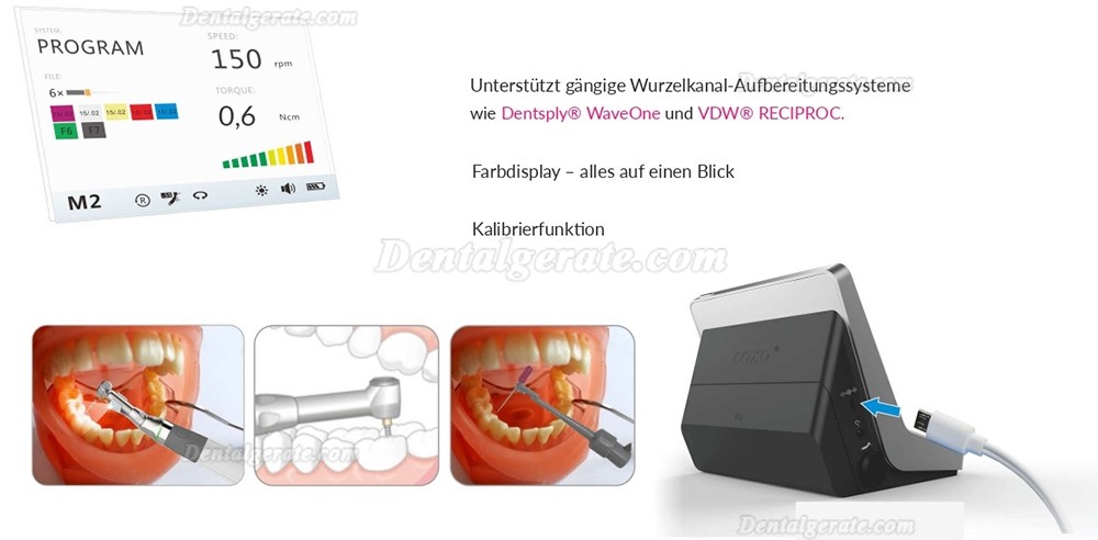 YUSENDENT C-SMART-I Pro Endodontische Motor Wurzelkanal Behandlung Ausr&uuml;stung