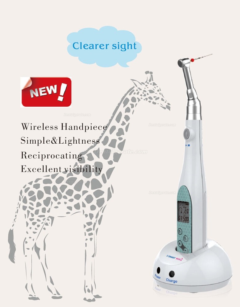 YUSENDENT C-Smart Mini 2 Schnurloses endodontisches Micromotor Endo Mate Handst&uuml;ck