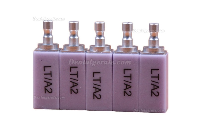 5 Stück C14 LT CAD/CAM Niedrig Durchscheinend Lithiumdisilikat Glaskeramik für Dentalfurniere und Frontzähne 5 Stück C14 LT CAD/CAM Niedrig Durchscheinend Lithiumdisilikat Glaskeramik für Dentalfurniere und Frontzähne