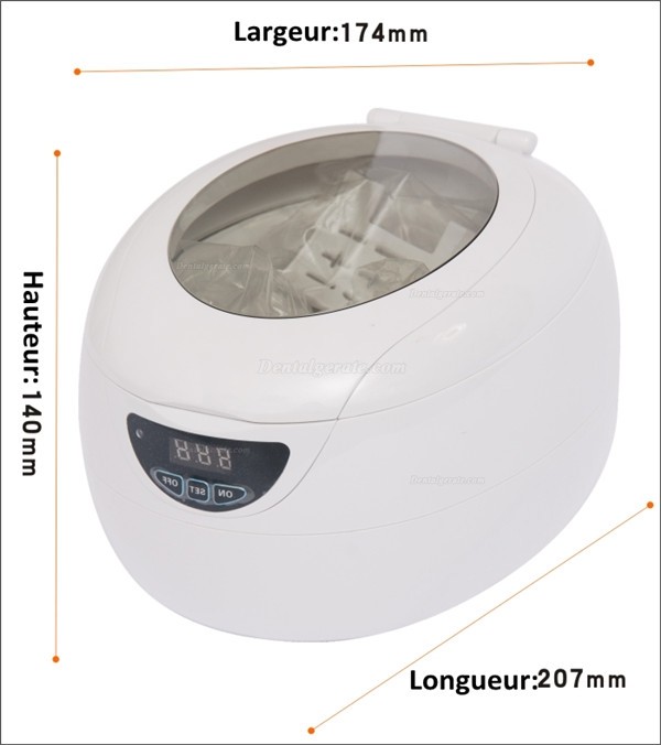 JeKen® CD-7820A Digital CD Ultraschallreiniger 0.75L JeKen® CD-7820A Digital CD Ultraschallreiniger 0.75L