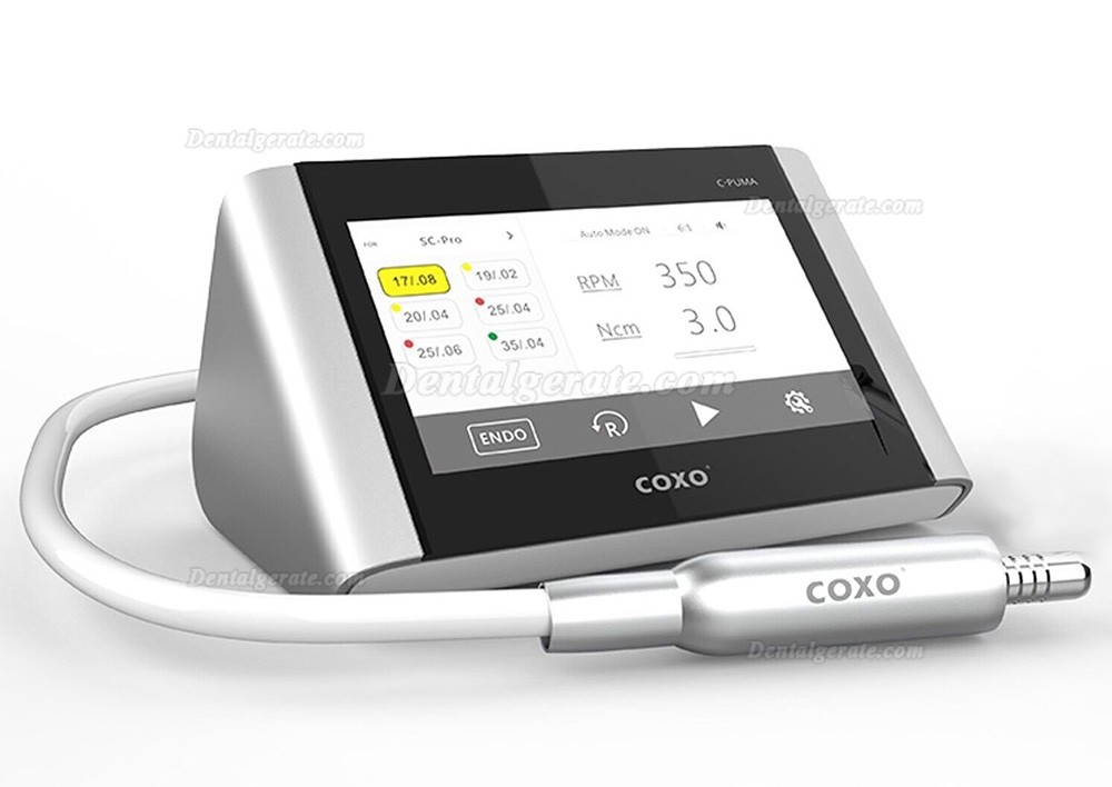 COXO C-PUMA Master Kit de endodontische motor (con contra&aacute;ngulo 1:5 + contra&aacute;ngulo endodoncia 6:1)