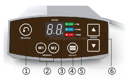 COXO C-Puma Dental Bürstenloser elektrischer Mikromotor LED Handstück NSK Z95L X95L COXO C-Puma Dental Bürstenloser elektrischer Mikromotor LED Handstück NSK Z95L X95L