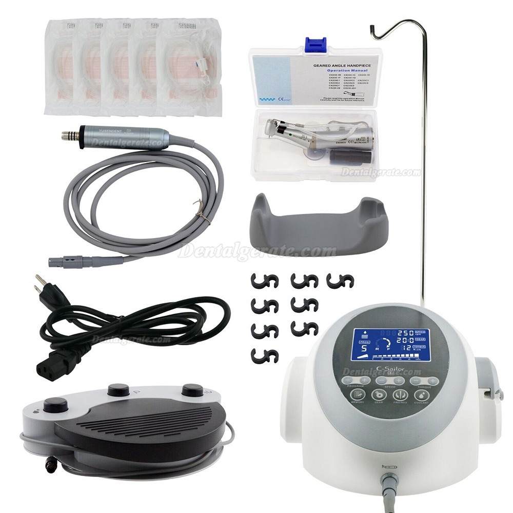 COXO C-Sailor+ Dental b&uuml;rstenlosem Implantatmotor mit 20:1-Winkelst&uuml;ck