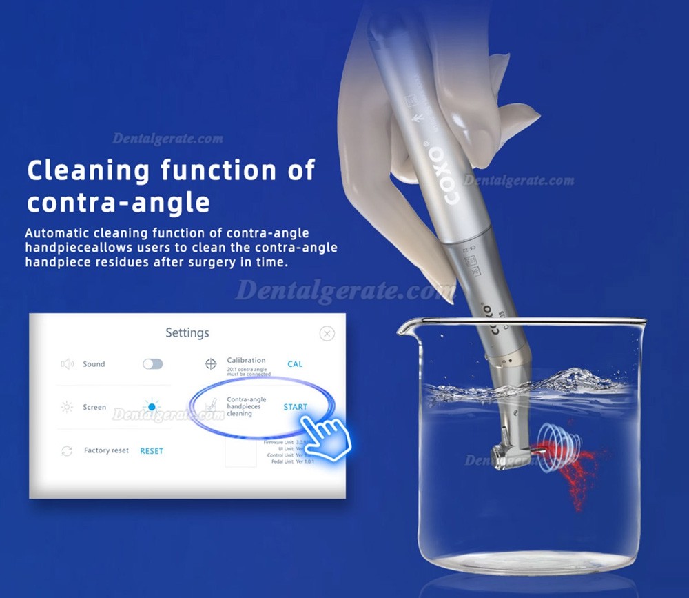 Coxo C-Sailor S1 Dental Implantatmotor,Physiodispenser mit CX235C7-3S + CX235C6-22 Winkelst&uuml;ck