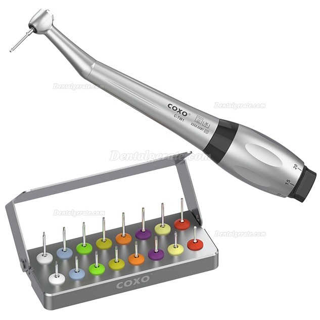 COXO C-TW1 Universal Zahnimplantat Drehmomentschl&uuml;ssel Ratsche mit Treibern und Schraubendreher Zahnbohrger&auml;t