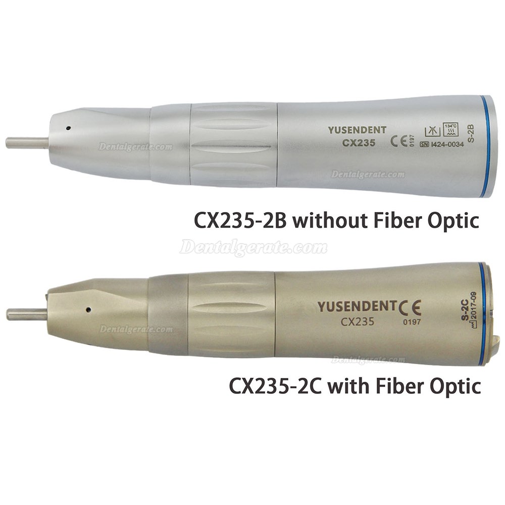 YUSENDENT CX235 Dental Faseroptik Led Gerade Handst&uuml;ck E-Typ Kavo NSK W&H Kompatibel