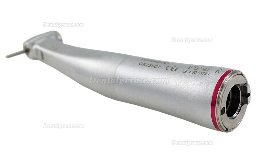 Yusendent CX235C7-4 Faseroptik 1:5 Mini Kopf Rot Winkelst&uuml;ck (Faseroptik, Innenwasser)