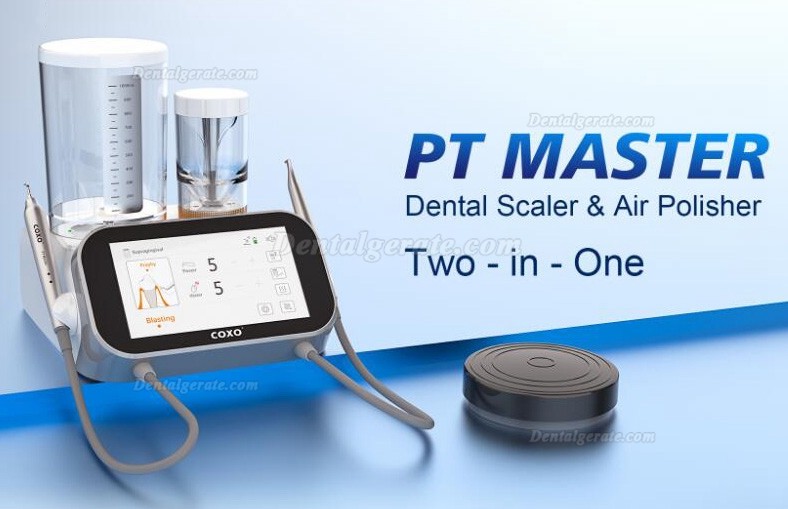 COXO PT MASTER Pulverstrahlger&auml;t Dental Luftstrompolierer + UltraschallScaler