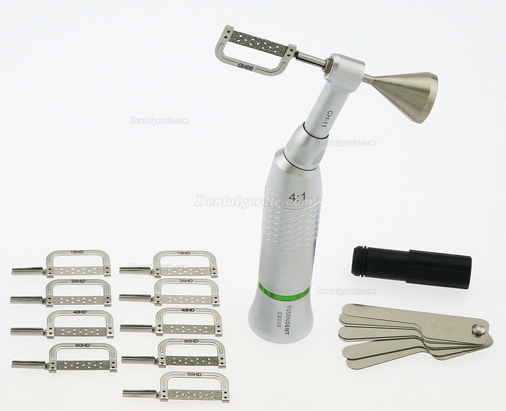 Yusendent Dental Kieferorthop&auml;dische IPR Kit Interproximale Schmelzreduktion 4:1 Set Streifen EVA