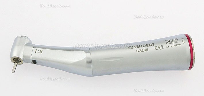 YUSENDENT CX235C7-1 Faseroptik 1:5 Winkelstücke Druckknopf inneres Wasser Handstück YUSENDENT CX235C7-1 Faseroptik 1:5 Winkelstücke Druckknopf inneres Wasser Handstück