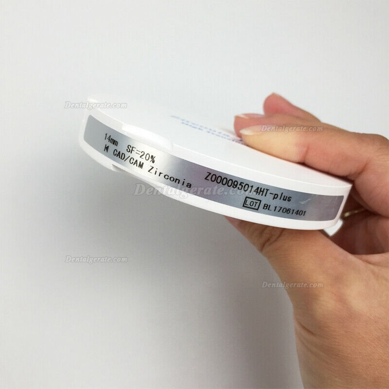 1 Stück OD95mm ST/HT Dental Zirkon Ronden Zirkonoxid Fräsrohlinge (für ZirkonZahn CAD/CAM Fräsmaschine) 1 Stück OD95mm ST/HT Dental Zirkon Ronden Zirkonoxid Fräsrohlinge (für ZirkonZahn CAD/CAM Fräsmaschine)