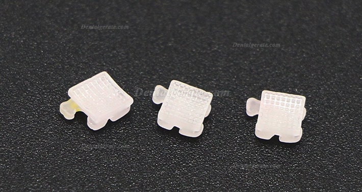 5 Packung/100 St&uuml;cke Dental Kieferorthop&auml;dische Keramik Brackets St&auml;nder Mini Roth 022 3 4 5 Haken