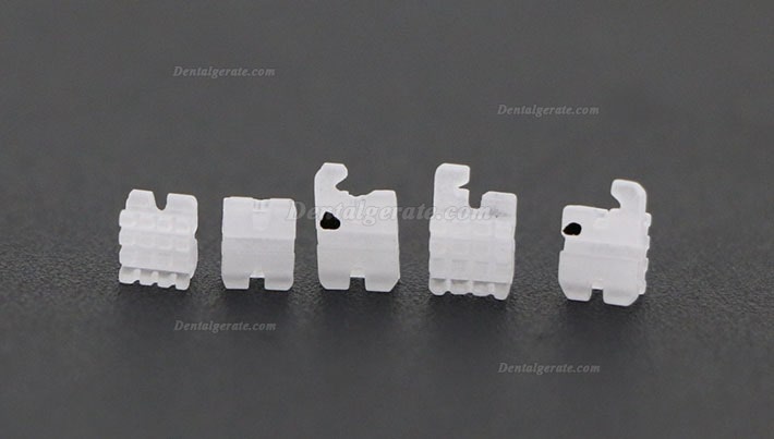 5 Packungen/20 St&uuml;cke Kieferorthop&auml;dische Keramik Bracket St&auml;nder MBT 022 345 Haken