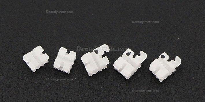 5 Packungen/20 St&uuml;cke Dental Kieferorthop&auml;dische Keramik Bracket St&auml;nder ROTH 022 345 Haken