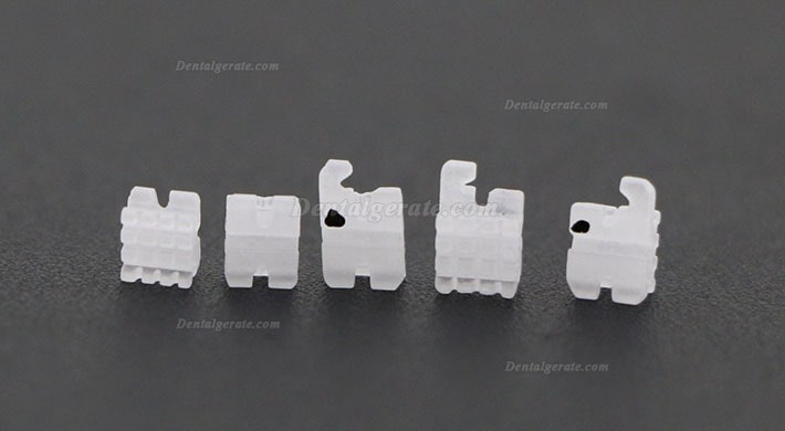 5 Packungen/20 St&uuml;cke Dental Kieferorthop&auml;dische Keramik Bracket St&auml;nder ROTH 022 345 Haken