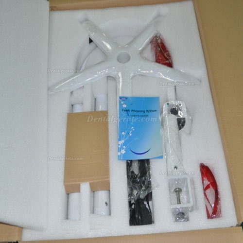 Zahnaufhellungslampe Schreibtischmodell oder Chairside-Einheit (4 blaue LED + 2 rote LED)