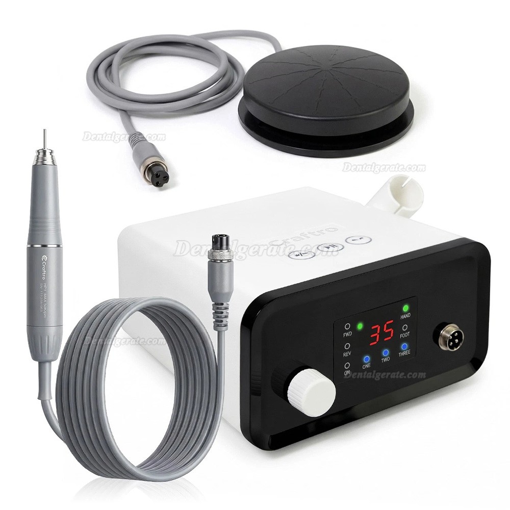 Craftro VK-MM2 Dentallabor Elektrischer Mikromotor mit 50.000 U/min Handst&uuml;ck