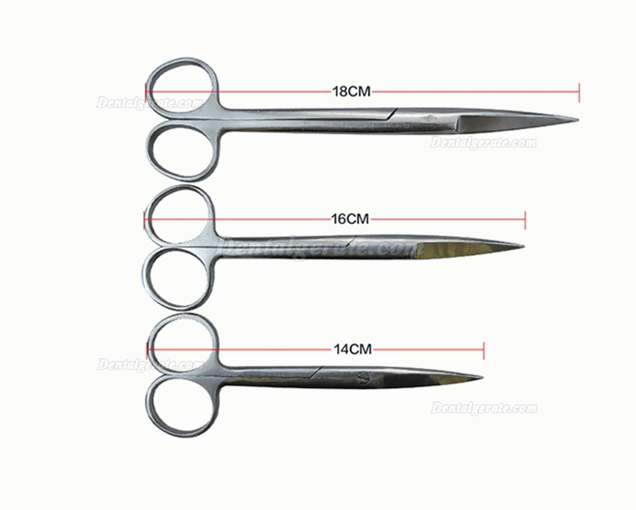 14 cm / 16 cm / 18 cm zahnschere chirurgische Edelstahlschere 14 cm / 16 cm / 18 cm zahnschere chirurgische Edelstahlschere