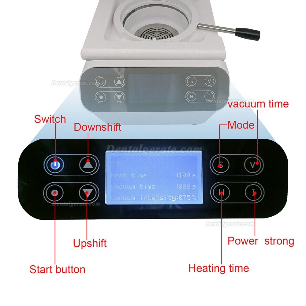900W D-1 dental vakuum tiefziehger&auml;t tiefziehger&auml;t zahntechnik 110V/220V