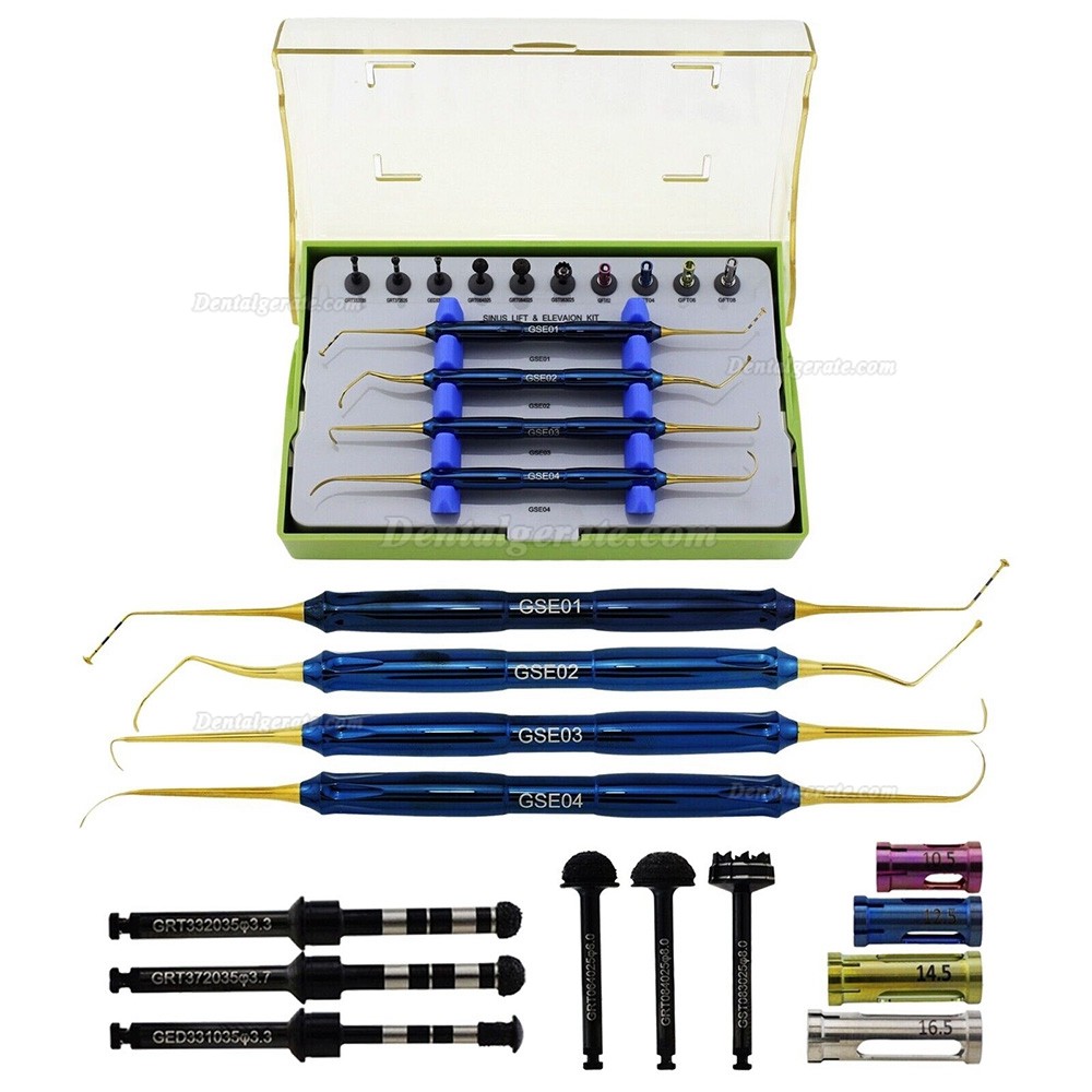 Implant DASK Sinus Kit (DASK-Bohrer Kit + Sinus-Elevationsinstrument)