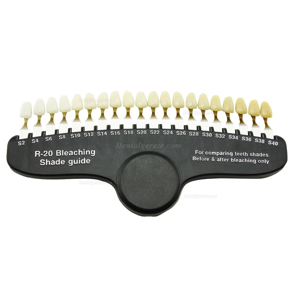 20 Farben Zahnfarbe Farbring f&uuml;r Dentalkeramik (zahnfarbskala)