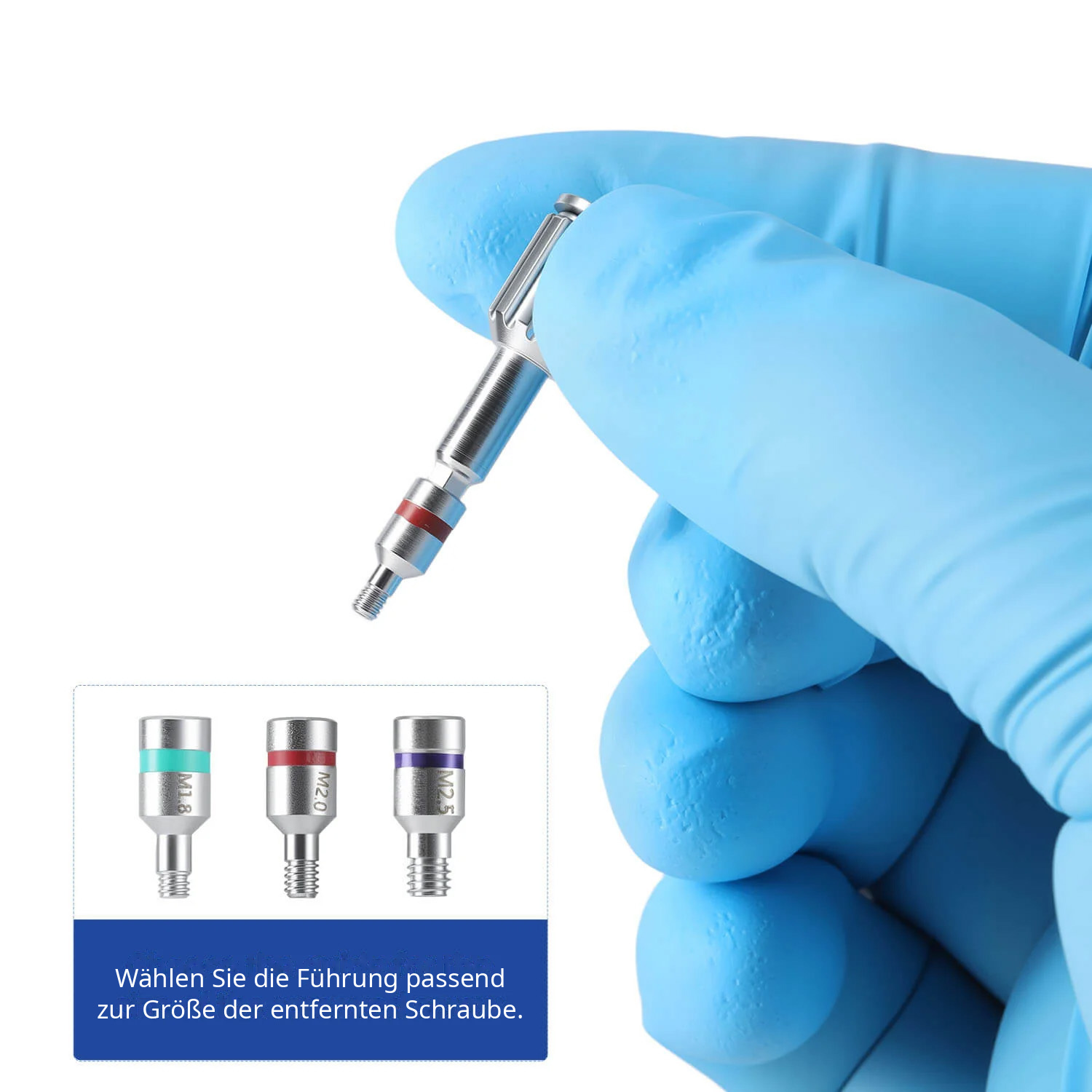 HLY Dental Universelles Extraktionsset für Abgebrochene Schrauben HLY Dental Universelles Extraktionsset für Abgebrochene Schrauben